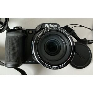 Nikon Coolpix‎ L840 Digital Camera 38x Zoom Black Case Logic Bag Bundle